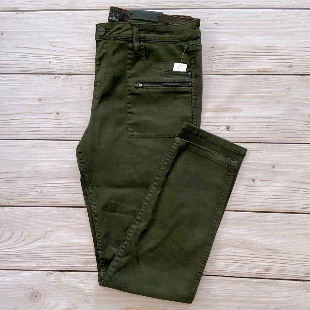 Sanctuary Camo Ace Utility Skinny Jeans